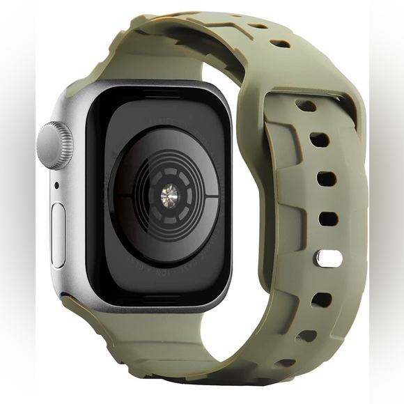 Unisex Soft Sport Bands Compatible Apple Watch Band 42mm 44mm 45mm 49mm - Picture 1 of 6